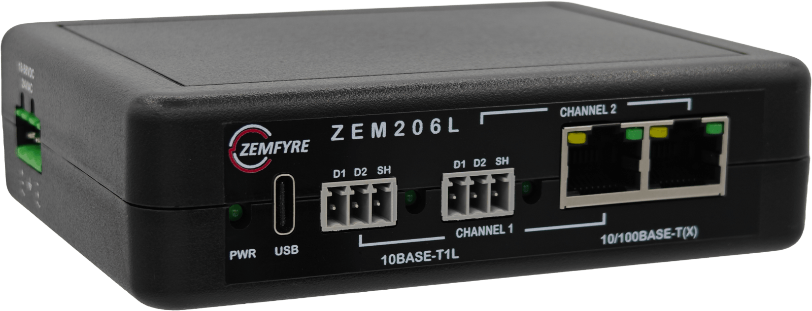 ZEM206L | Dual SPE Media Converter | Zemfyre