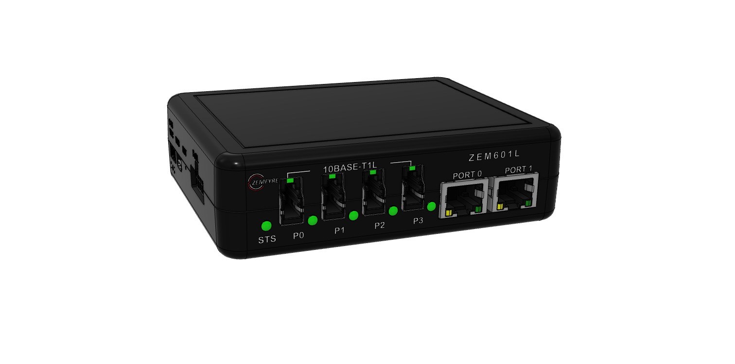 ZEM601L | Secure Unmanaged SPE Switch | Zemfyre