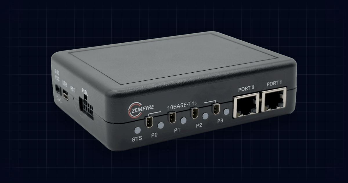 ZEM600L | Secure Unmanaged SPE Switch | Zemfyre